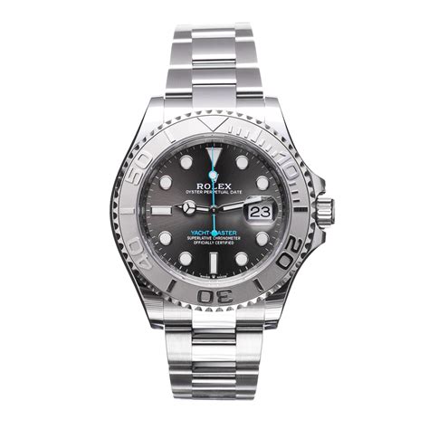 rolex yacht-master 35mm grey dial|Rolex Yacht-Master 42.